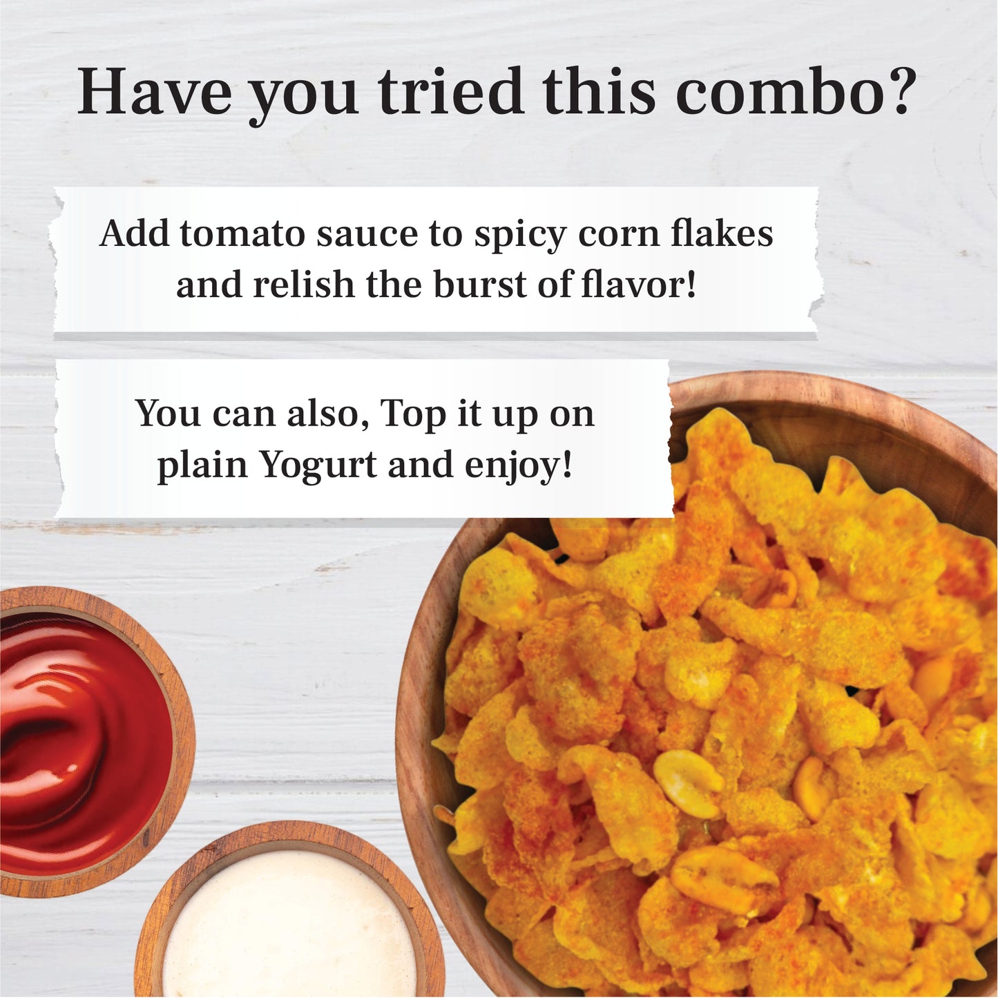 Spicy Corn Flakes 100g