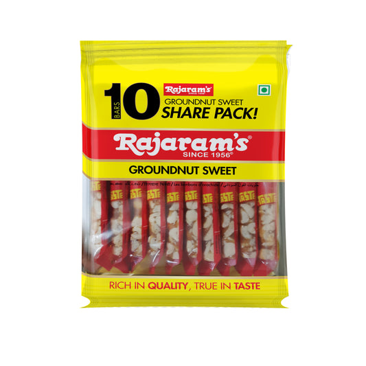Share Pack! Peanut Bars 250g (25g x 10bars)